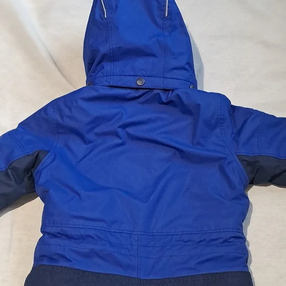 Kamik Boys/Girls Snow/Ski Suit. Size 3. Blue With Orange. - Picture 9 of 16